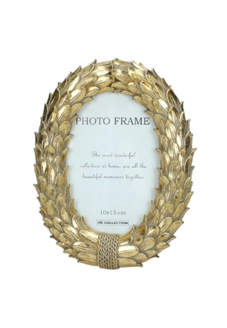 Kersten - Gold photo frame - oval - 10x15cm ()