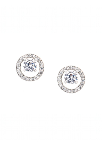 G.Westerleigh ER0202 Earrings Rhodium