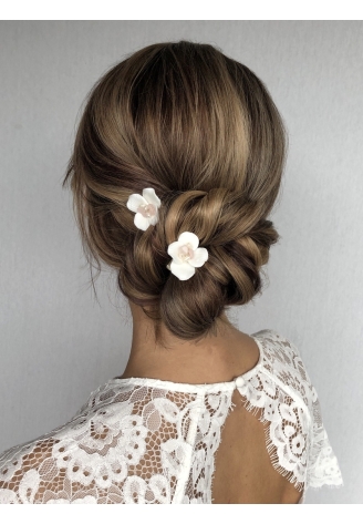 Sally Jane Bridal Fem Hairclips Silver ()
