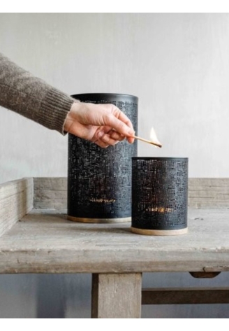 Leeff 18198 Lantern Lou L Black