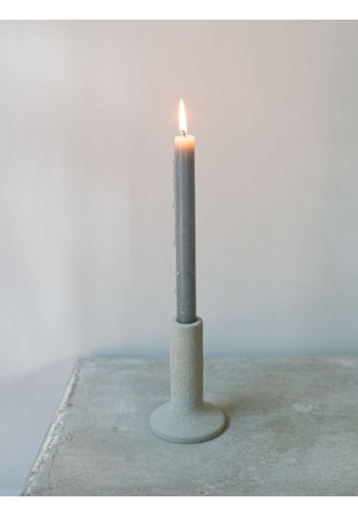 Leeff 18420 Candle Holder Celeste Grey L