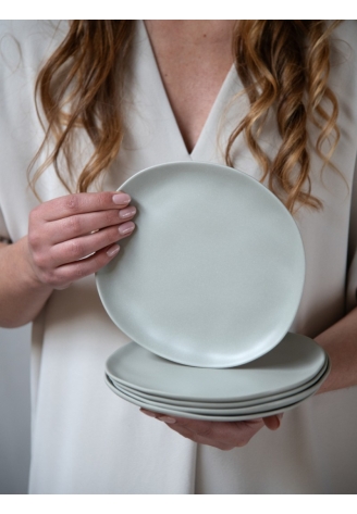 Leeff 18551 Outdoor breakfast plate Owen Grey