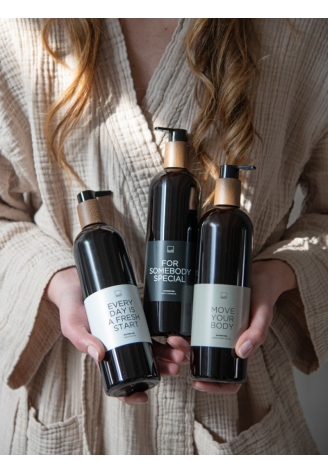 Leeff 18560 Shower gel Minty Moments - For somebody special Black