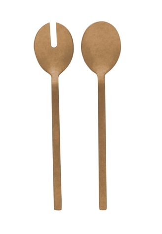Leeff 18696 Salad Server Charlot Rose Gold ()