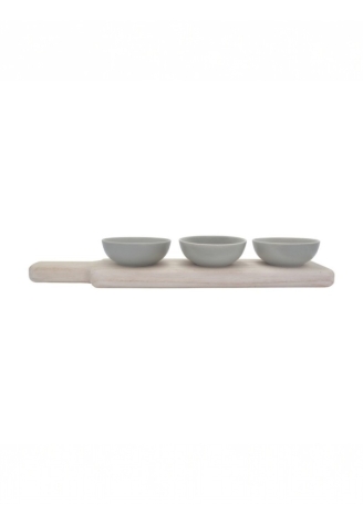 Leeff 18711 Serving Set Saar Grey ()