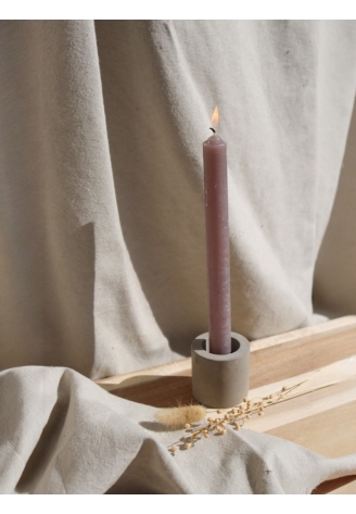 Leeff 18718 Dinner Candles Giftset Donna Taupe