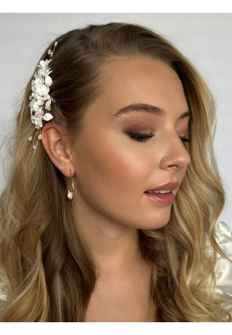 Sally Jane Bridal Lizzie Hair comb Silver ()