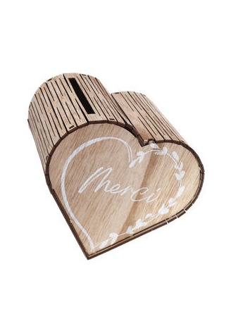 Natural Wedding Money Box