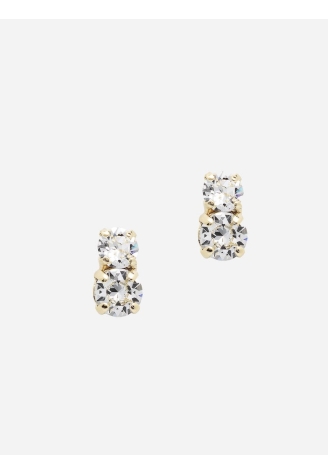 Abrazi Ava Double Earrings Gold ()