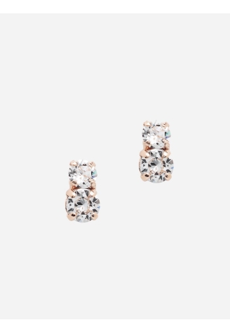 Abrazi Ava Double Earrings Rose ()