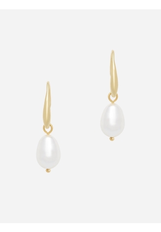 Abrazi Julie Pearl Earrings Gold ()