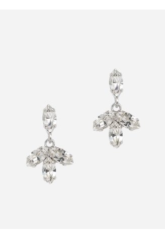 Abrazi Kylie Swarovski Earrings Silver ()