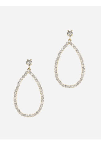 Abrazi Nina Swarovski Earrings Gold ()