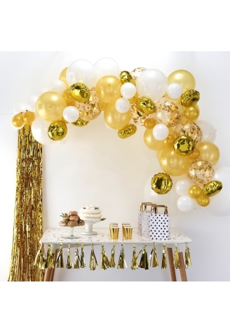 Golden Balloon Arch Kit BA-303 | Ginger Ray ()