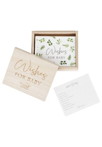 Ginger Ray Botanical Baby Shower Advice Cards