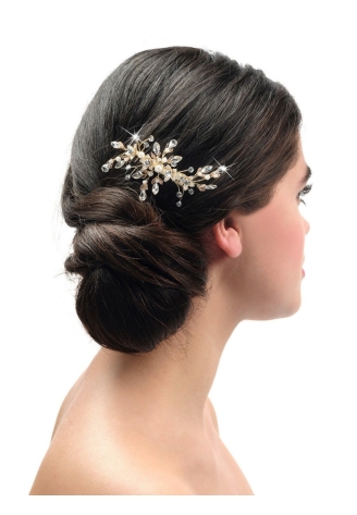 Poirier BB-438 Gold Hair Comb ()