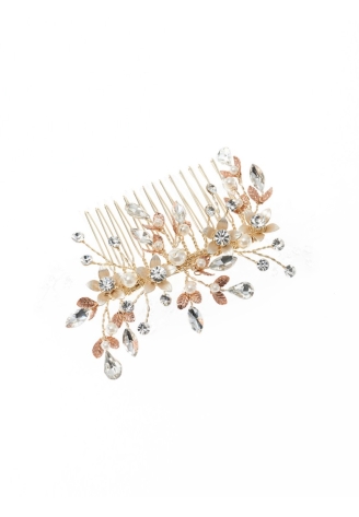 Poirier BB-438 Gold Hair Comb