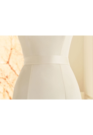 Bianco Evento PA32 Satin Belt ()