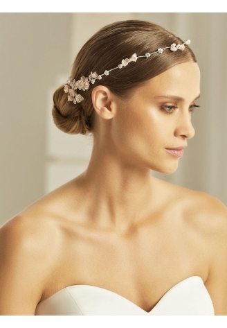 Bianco Evento 2608 Flower Hair Vine ()