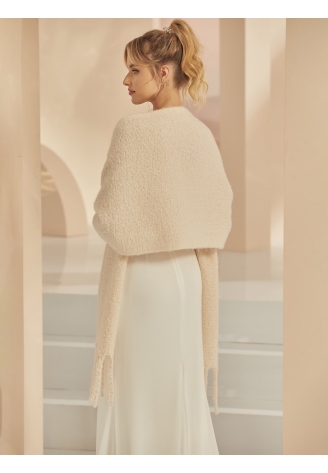 Bianco Evento E383 Scarf
