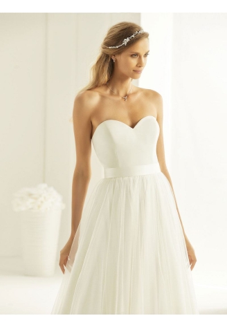 Bianco Evento Mahalia Tulle Skirt