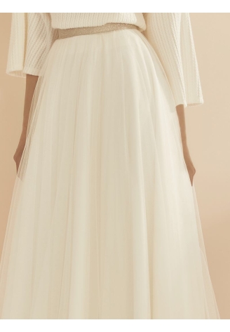 Bianco Evento Passion Skirt Ivory
