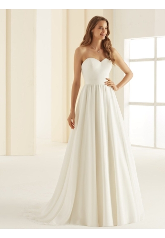 Bianco Evento Sardinia Chiffon Skirt