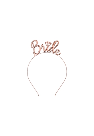 Headband Bride Rose Gold