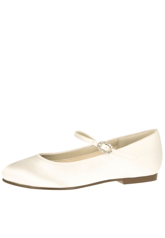 Rainbow Club Binx Ivory Communion Shoes ()