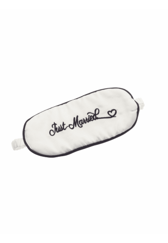 Poirier BN-10 Just Married Eye Mask Satin ()