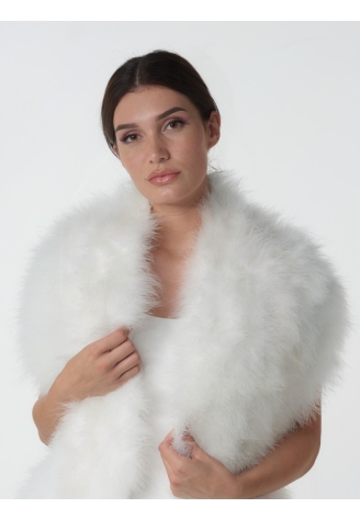 Poirier BOL-05 Marabou Stole ()