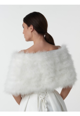 Poirier BOL-05 Marabou Stole