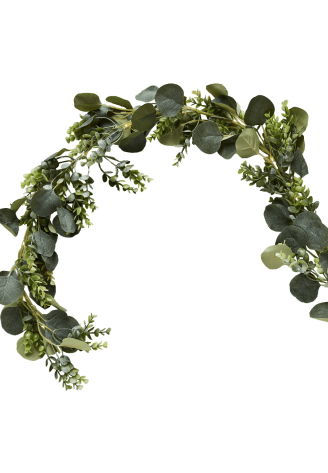 Ginger Ray BRA-302 Botanical Foliage Artificial Garland with Lights