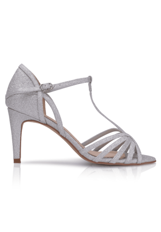 The Perfect Bridal Company Bryony Wedding Shoes Silver ()