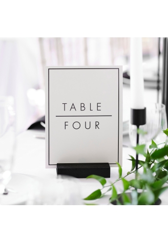 Ginger Ray BW-412 Wedding Table Numbers ()