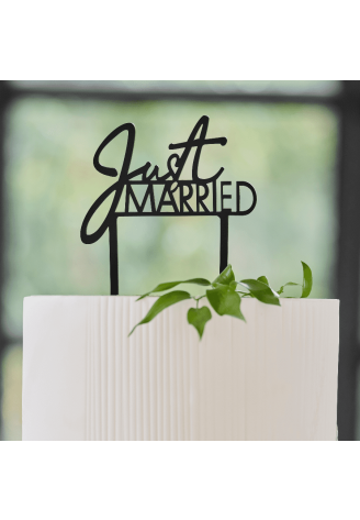 Ginger Ray BW-425 Wedding Cake Topper ()