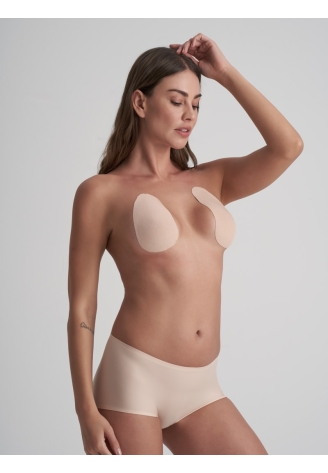 BYE BRA Breast Lift Pads Beige 15cmX20cm