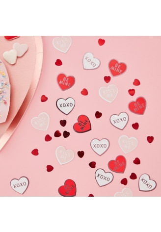 Ginger Ray VA-901 Be My Valentine Confetti Hearts ()