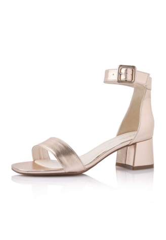 Rainbow Club Donnah Rose-Gold Matt Wedding Shoes ()