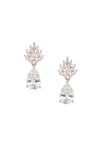 G. Westerleigh ER090RG Earrings Rose Gold ()