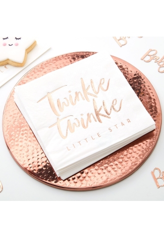 Ginger Ray TW-809 Twinkle Twinkle Napkins