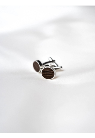 Abrazi C5-RN-DB-DarkBrown Cufflinks