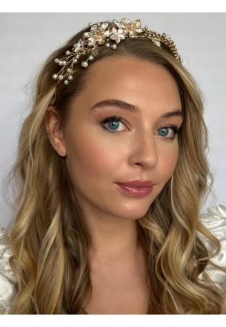 Sally Jane Bridal Hestia Tiara Rose ()