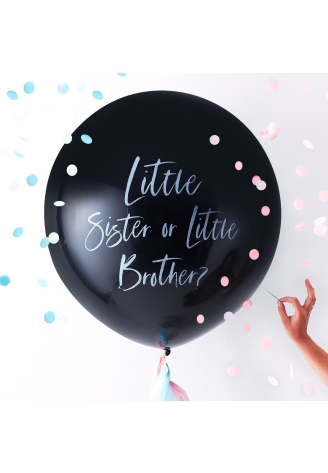 Ginger Ray TW-836 Twinkle Twinkle Gender Reveal Balloon