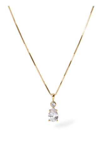 Abrazi Soraya Necklace Gold 42cm ()