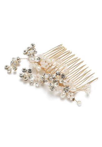 Abrazi Lily Hair Comb Gold ()