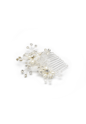 Abrazi Lily Hair Comb Silver ()