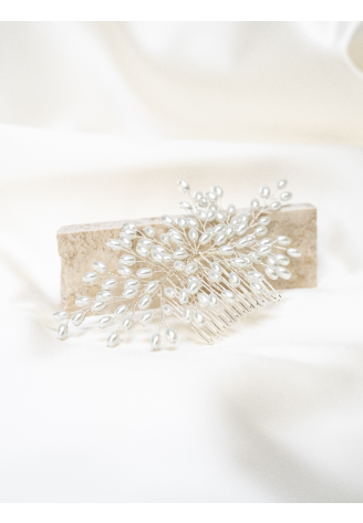 Abrazi Theresa Hair Comb Silver