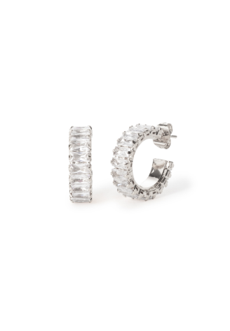 Abrazi Lauren Earrings Silver ()