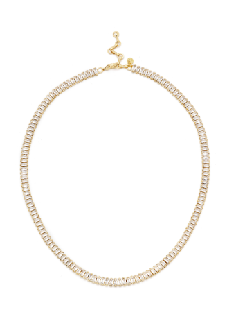 Abrazi Baguette Necklace Gold